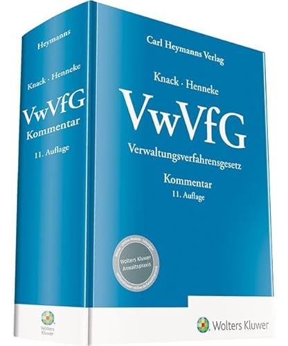 Verwaltungsverfahrensgesetz - VwVfG: Kommentar von Heymanns Verlag GmbH