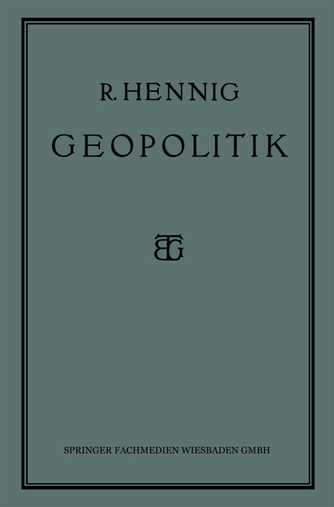Geopolitik von Vieweg+Teubner Verlag