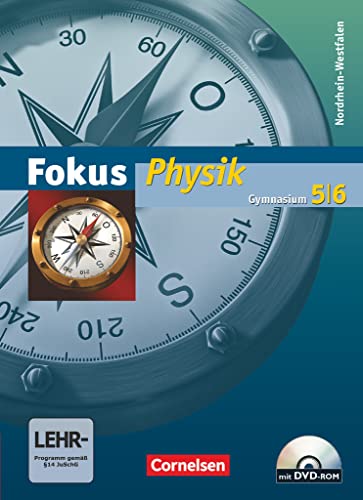 Fokus Physik - Gymnasium Nordrhein-Westfalen - 5./6. Schuljahr: Schulbuch mit DVD-ROM von Cornelsen Verlag GmbH
