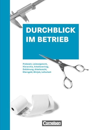 Durchblick im Betrieb: Schulbuch von Cornelsen Verlag