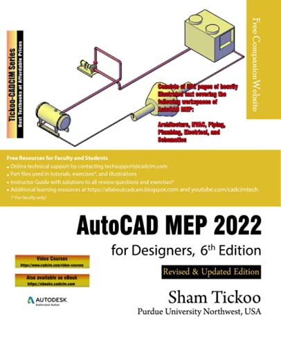 AutoCAD MEP 2022 for Designers, 6th Edition von CADCIM Technologies