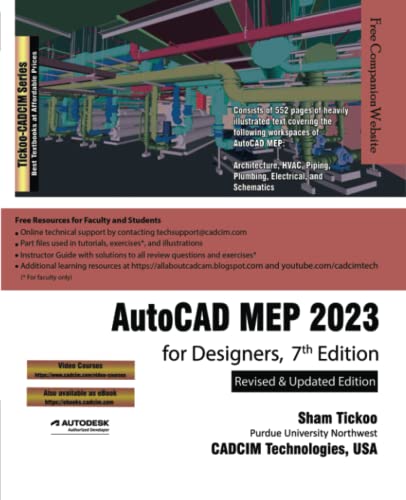 AutoCAD MEP 2023 for Designers, 7th Edition