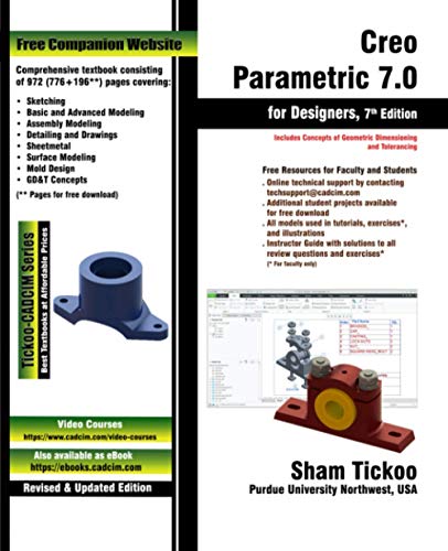 Creo Parametric 7.0 for Designers, 7th Edition