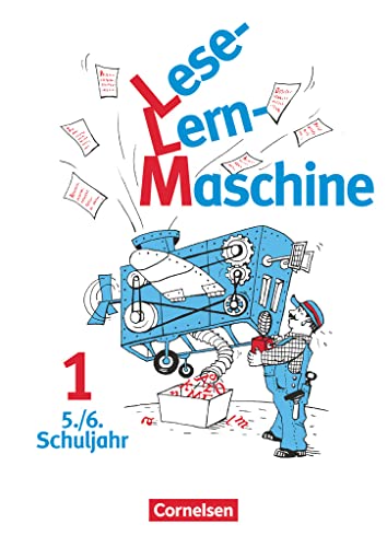 Lese-Lern-Maschine, neue Rechtschreibung, Bd.1, 5./6. Schuljahr: Arbeitsheft - Mit Lösungsheft
