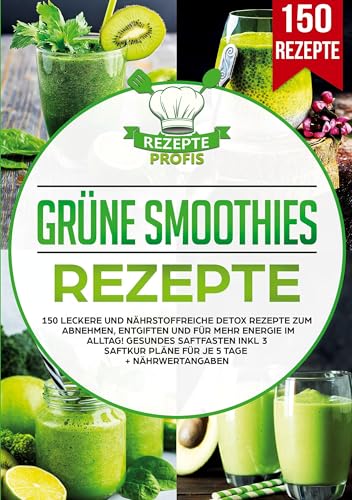 Grüne Smoothies Rezepte: 150 leckere und nährstoffreiche Detox Rezepte zum Abnehmen, entgiften und für mehr Energie im Alltag! Gesundes Saftfasten inkl 3 Saftkur Pläne für je 5 Tage + Nährwertangaben Grüne Smoothies Rezepte: 150 leckere und nährstoffreiche Detox Rezepte zum Abnehmen, entgiften und für mehr Energie im Alltag! Gesundes Saftfasten inkl 3 Saftkur Pläne für je 5 Tage + Nährwertangaben von Lucid Page Media