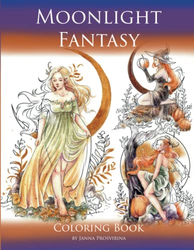 Moonlight Fantasy: Coloring Book von Lulu.com