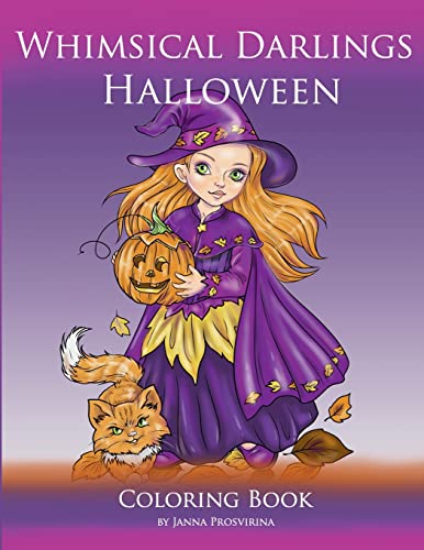 Whimsical Darlings Halloween: Coloring Book von Lulu.com