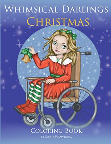 Whimsical Darlings: Christmas: Coloring Book