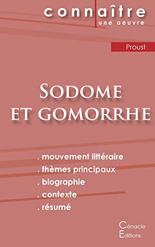 Fiche de lecture Sodome et Gomorrhe de Marcel Proust (analyse littéraire de référence et résumé complet) von Les Editions Du Cenacle