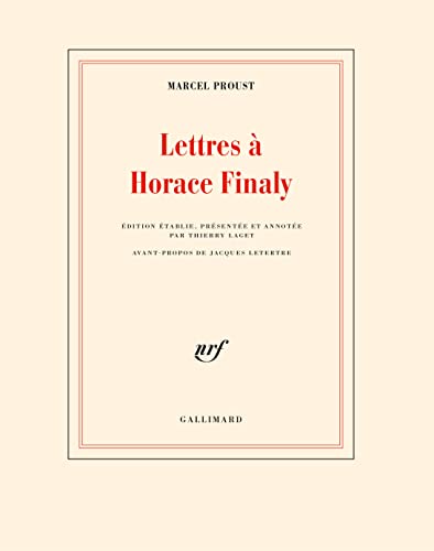 Lettres à Horace Finaly Lettres à Horace Finaly von GALLIMARD