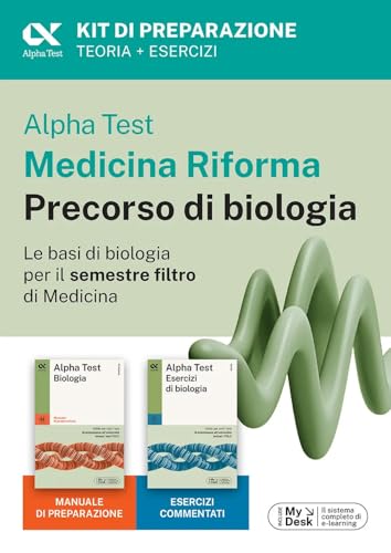 Alpha Test Medicina Riforma Precorso di Biologia. Edizione 2025. Per esami di ammissione universitaria e primo semestre di Medicina. Con piattaforma ... per accesso online (TestUniversitari) von Alpha Test