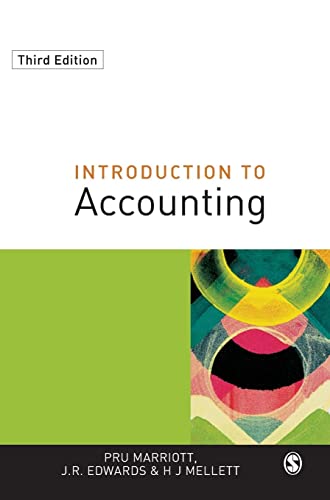 Introduction to Accounting (Accounting and Finance Series) von SAGE Publications Ltd