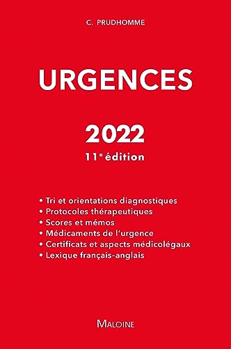 Urgences, 11e ed.: 2022 von MALOINE