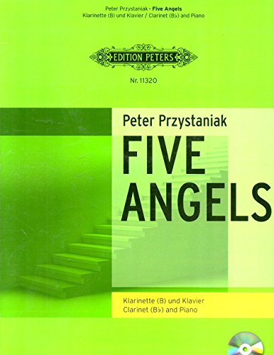 Five Angels, für Klarinette und Klavier, m. Audio-CD