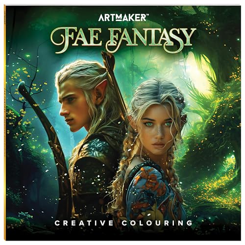 Art Maker Creative Colouring Fae Fantasy (Romantasy)