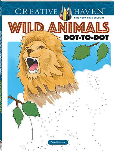 Creative Haven Wild Animals Dot-to-Dot Creative Haven Wild Animals Dot-to-Dot von hinkler