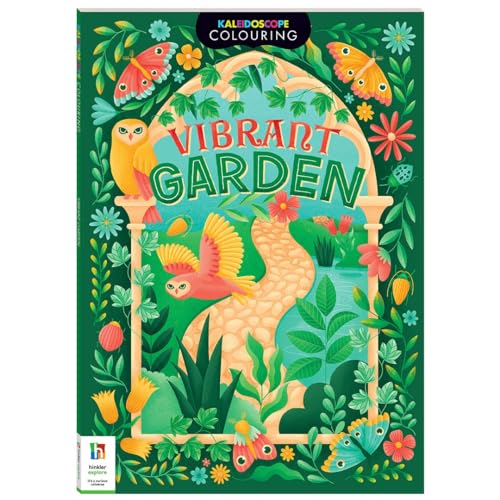 Kaleidoscope Colouring Vibrant Garden (Nature) von Hinkler Books