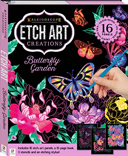 Kaleidoscope Etch Art Creations: Butterfly Garden (Butterflies)