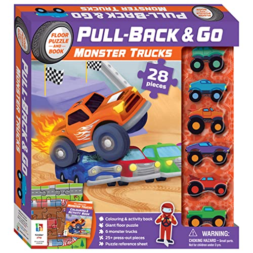 Pull-back-and-go Kit: Monster Trucks