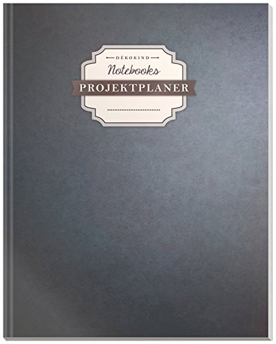 DÉKOKIND Projektplaner | DIN A4, 100+ Seiten, Register, Kontakte, Vintage Softcover | Für über 50 Projekte geeignet| Motiv: Schlichte Wand DÉKOKIND Projektplaner | DIN A4, 100+ Seiten, Register, Kontakte, Vintage Softcover | Für über 50 Projekte geeignet| Motiv: Schlichte Wand