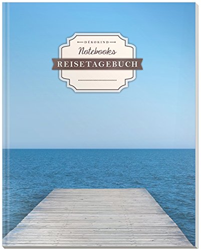 DÉKOKIND Reisetagebuch zum Selberschreiben | DIN A4, 100+ Seiten, Register, Vintage Softcover | Auch als Abschiedsgeschenk | Motiv: Freiheitlich von DÉKOKIND