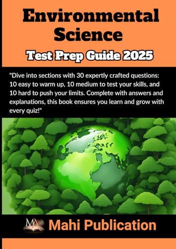 "EcoMind: The Ultimate Environmental Science Quiz" | "Dive into sections with 30 expertly crafted questions: 10 easy to warm up, 10 medium to test ... Complete with answers and explanations, "EcoMind: The Ultimate Environmental Science Quiz" | "Dive into sections with 30 expertly crafted questions: 10 easy to warm up, 10 medium to test ... Complete with answers and explanations, von Independently published