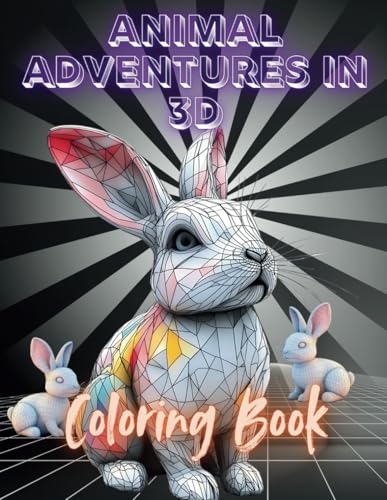 Animal Adventures in 3D Coloring Book: Embark on Thrilling Wildlife Journeys in 3D Art Animal Adventures in 3D Coloring Book: Embark on Thrilling Wildlife Journeys in 3D Art von Independently published