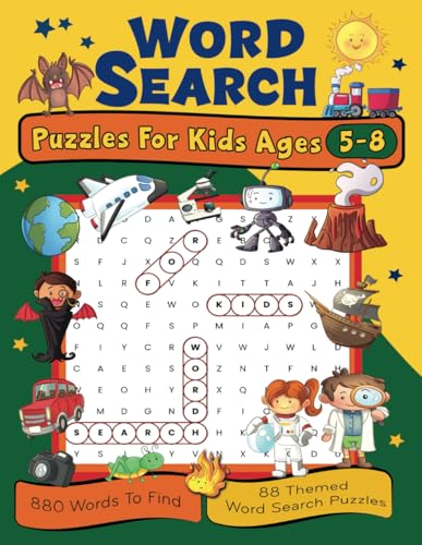 Word Search Puzzles Book For Kids Ages 5-8: Building Vocabulary and Spelling Skills Word Search Puzzles Book For Kids Ages 5-8: Building Vocabulary and Spelling Skills von Independently published