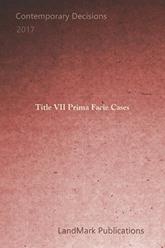 Title VII Prima Facie Cases