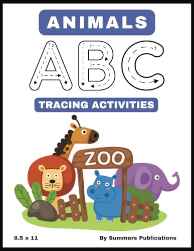 Animals ABC: Tracing Activities von Independently published
