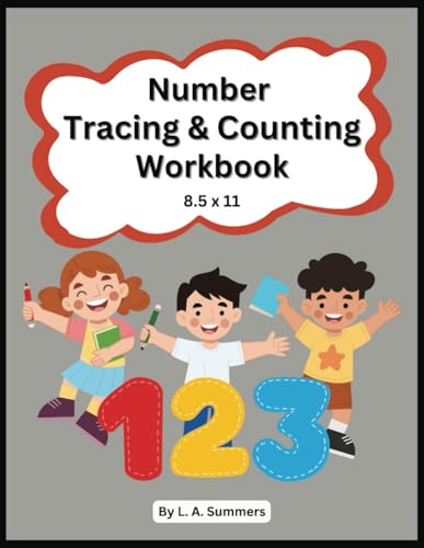 Number Tracing & Counting Workbook von Independently published