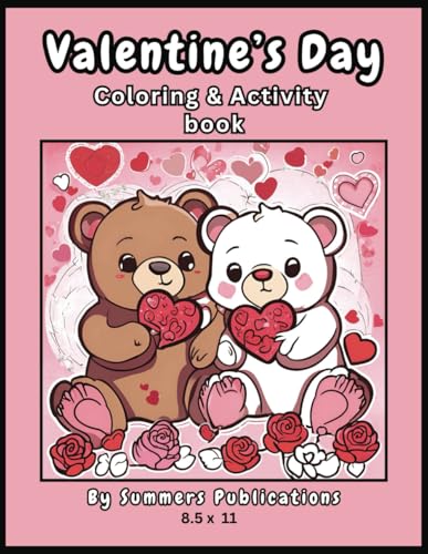 Valentine's Day: Coloring & Activity Book von Independently published