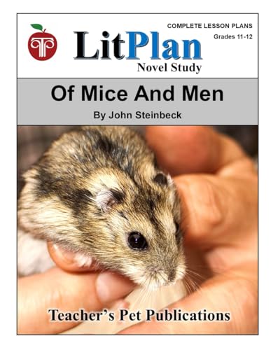 Of Mice and Men LitPlan Novel Study (LitPlan Novel Study Units) von Teacher's Pet Publications