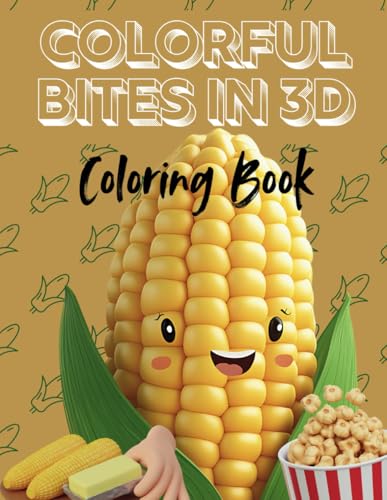 Colorful Bites in 3D Coloring Book: A Journey into Vibrant 3D Fruits and Vegetables Colorful Bites in 3D Coloring Book: A Journey into Vibrant 3D Fruits and Vegetables von Independently published