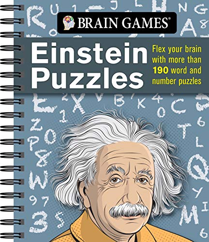 Brain Games - Einstein Puzzles: Flex Your Brain with More Than 190 Word and Number Puzzles von Publications International, Ltd.