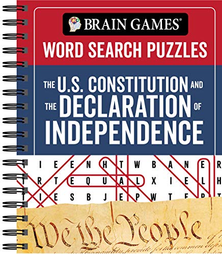 Brain Games - Word Search Puzzles: The U.S. Constitution and the Declaration of Independence von Publications International, Ltd.