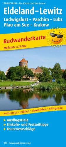 Eldeland - Lewitz, Ludwigslust - Parchim - Lübz - Plau am See: Radwanderkarte mit Ausflugszielen, Einkehr- & Freizeittipps, wetterfest, reißfest, abwischbar, GPS-genau. 1:75000 (Radkarte: RK) Eldeland - Lewitz, Ludwigslust - Parchim - Lübz - Plau am See: Radwanderkarte mit Ausflugszielen, Einkehr- & Freizeittipps, wetterfest, reißfest, abwischbar, GPS-genau. 1:75000 (Radkarte: RK)