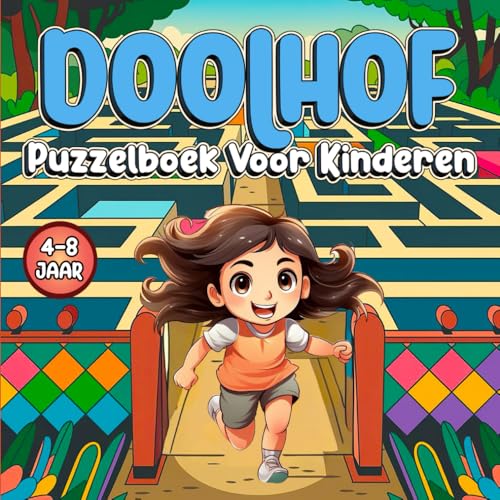 Doolhof Puzzelboek Voor Kinderen: Grappig Doolhoven Activiteitenboek voor Kinderen van 4 tot 8 Jaar (Doolhof Werkboek). von Independently published