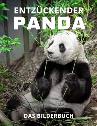 Entzückender Panda: Das Panda-Bilderbuch für Senioren und Alzheimer-Patienten mit Demenz (Bilderbuch-Tiere).