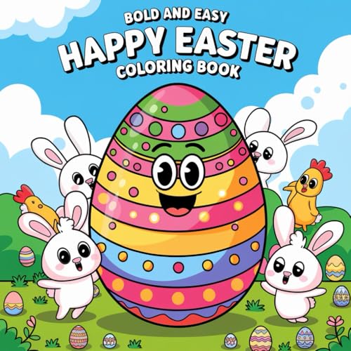 Easter Coloring Book: Fun and Simple Bold and Easy pages for Kids, Adults, Seniors, and Beginners (Bold and easy coloring book, Band 29) Easter Coloring Book: Fun and Simple Bold and Easy pages for Kids, Adults, Seniors, and Beginners (Bold and easy coloring book, Band 29) von Independently published