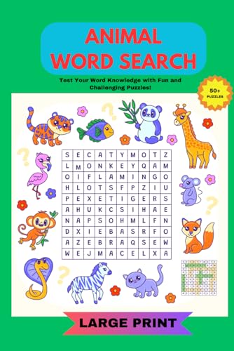 Animal Word Search Puzzle Book: Explore Over 500 Animal-Themed Words in a 6x9 Inch Puzzle Book – Perfect for All Ages! | 50+ puzzles | Animal Words, ... pages | Animal-themed fun | Great gift idea| von imprint