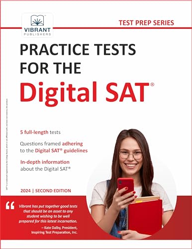 Practice Tests for the Digital SAT (Test Prep Series) von Vibrant Publishers