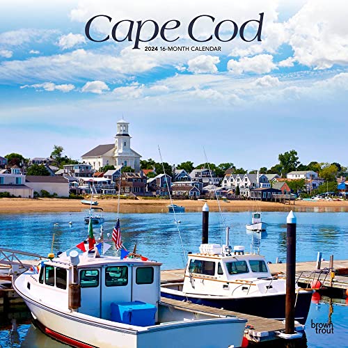 Cape Cod | 2024 12 x 24 Inch Monthly Square Wall Calendar | BrownTrout | Ocean Sea Coast Massachusetts Cape Cod | 2024 12 x 24 Inch Monthly Square Wall Calendar | BrownTrout | Ocean Sea Coast Massachusetts