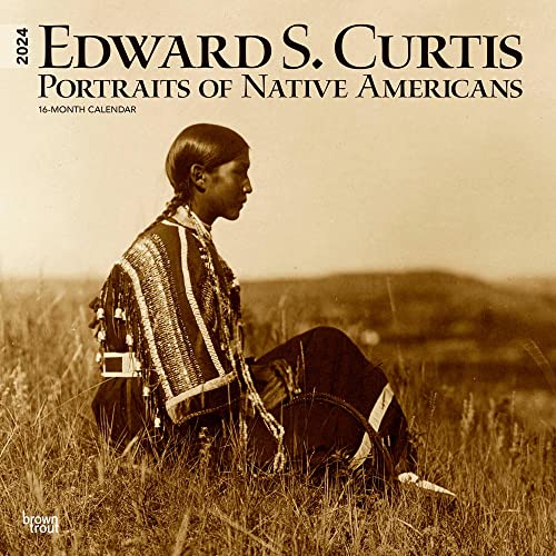 Edward S. Curtis Portraits of Native Americans | 2024 12 x 24 Inch Monthly Square Wall Calendar | BrownTrout | Photography USA America Edward S. Curtis Portraits of Native Americans | 2024 12 x 24 Inch Monthly Square Wall Calendar | BrownTrout | Photography USA America
