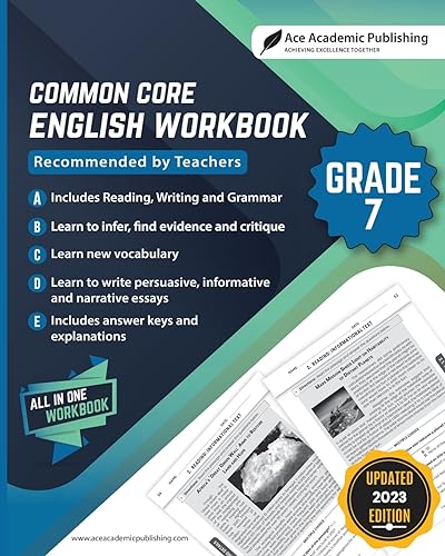 Common Core English Workbook: Grade 7 von Ace Academic Publishing