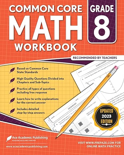 Common Core Math Workbook: Grade 8 von Ace Academic Publishing