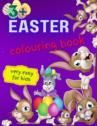 EASTER colouring book: Very easy for kids 3+ von Independently published