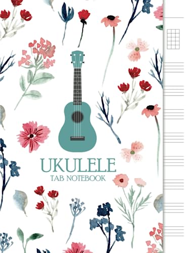 Ukulele Tab Notebook: Blank Ukulele Tablature Writing Paper von Independently published