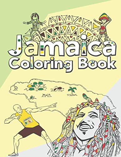 Jamaica Coloring Book: Adult Colouring Fun, Stress Relief Relaxation and Escape (Color In Fun, Band 4) von Independently published