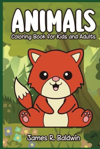 Animals Coloring Book for Kids: Animals of North America (Coloring books for kids, Band 6) von Independently published